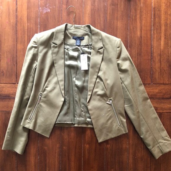 Green Blazer Tag On Original Price $69.00 - Picture 1 of 8